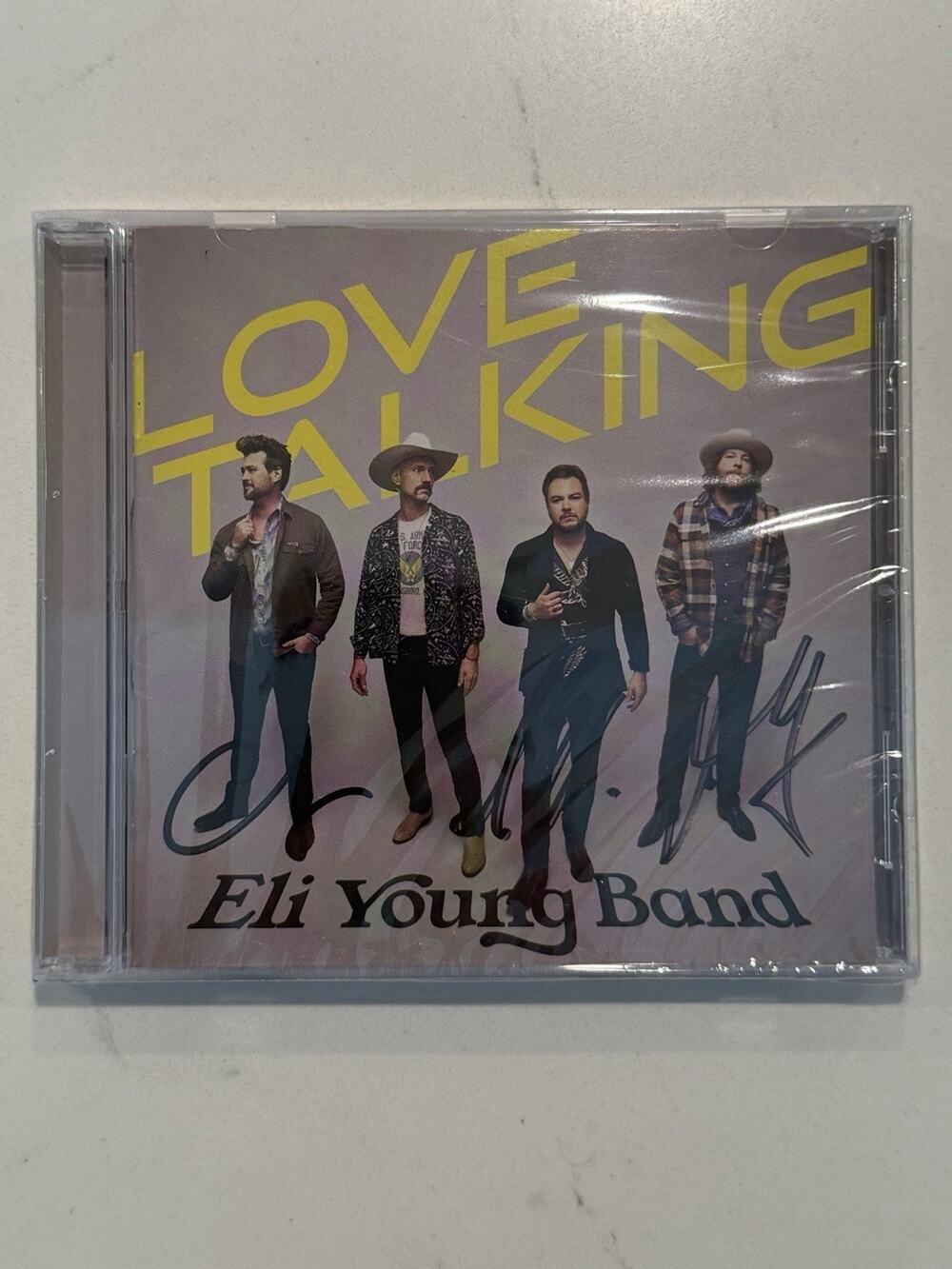 Love Talking by Eli Young Band CD 2022 AUTOGRAPHED/SIGNED #3